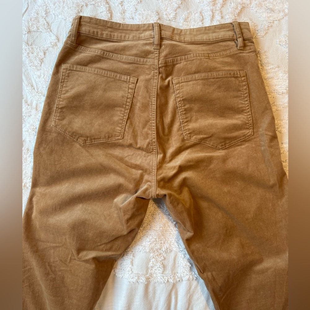 LOFT Woman’s Corduroy Brown Pants Size 10  EUC B15 - Picture 2 of 8